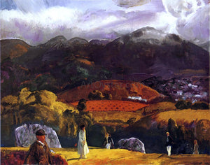  George Wesley Bellows Golf Course - California - Art Print