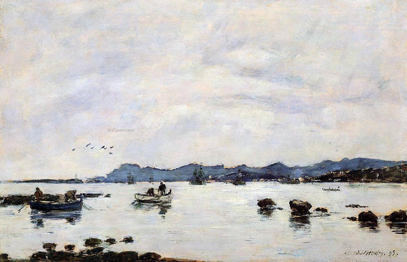  Eugene-Louis Boudin Golfe-Juan, the Bay and the Mountains of Esterel - Art Print