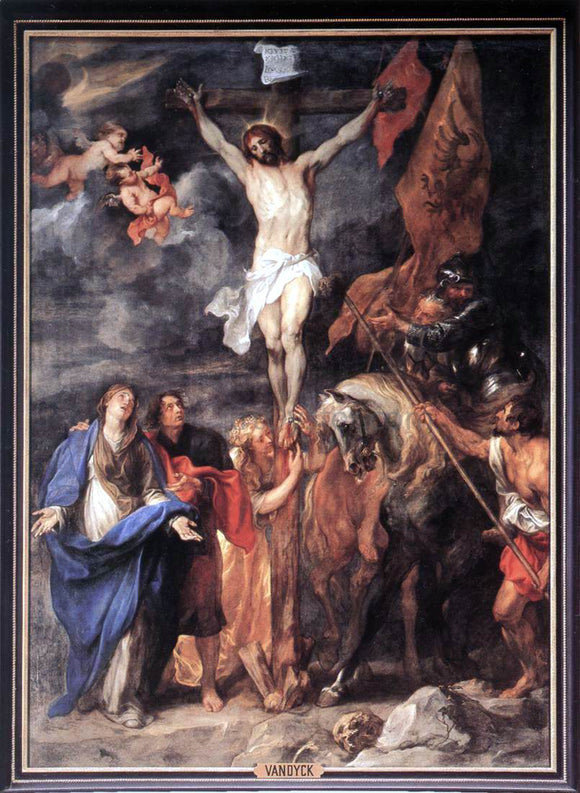  Sir Antony Van Dyck Golgotha - Art Print