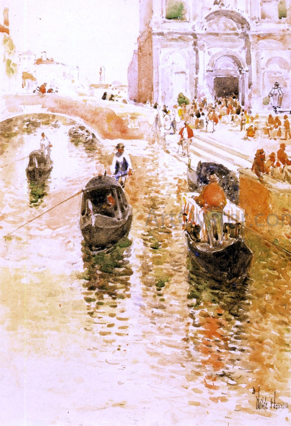  Frederick Childe Hassam Gondoliers - Art Print