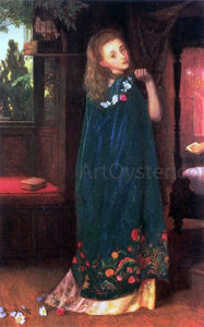 Arthur Hughes Good Night (later version) - Art Print
