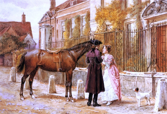  George Goodwin Kilburne Goodby - Art Print