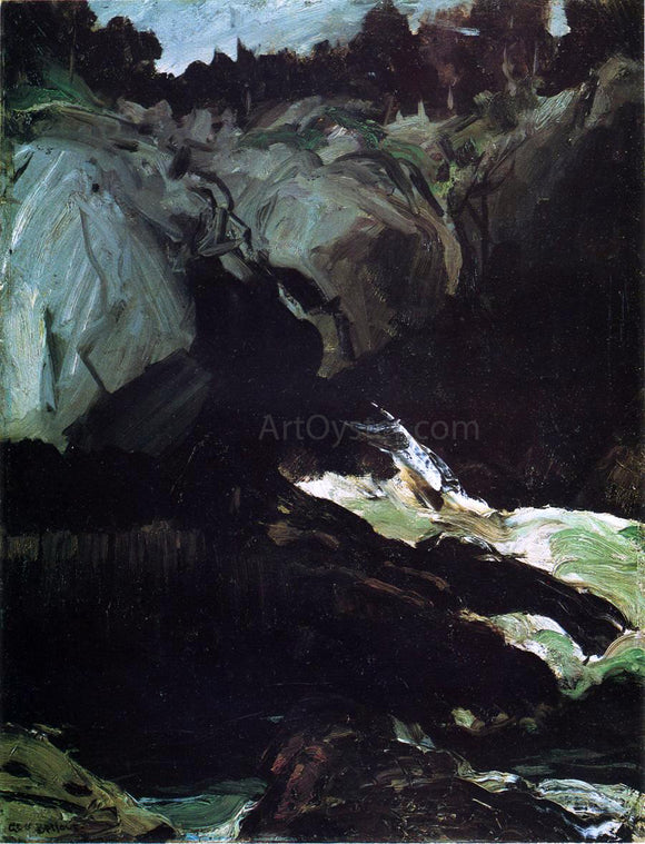  George Wesley Bellows Gorge and Sea - Art Print