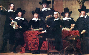  Ferdinand Bol Governors of the Wine Merchant's Guild - Art Print