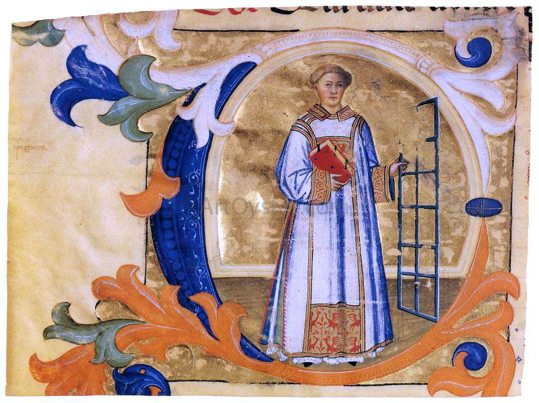 Don Simone Don Simone Camaldolese Gradual (fragment) Art Print – printoyster.com