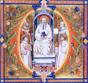  Don Silvestro Die Gherarducci Gradual from Santa Maria degli Angeli (Folio 90) - Art Print