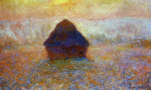  Claude Oscar Monet Grainstack, Sun in the Mist - Art Print