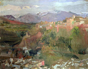  Joaquin Sorolla Y Bastida Granada - Art Print