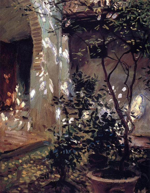  John Singer Sargent Granada: Sunspots - Art Print