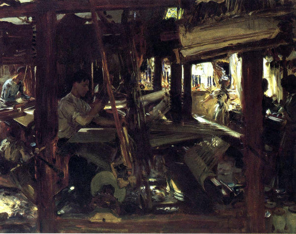  John Singer Sargent Granada: The Weavers - Art Print