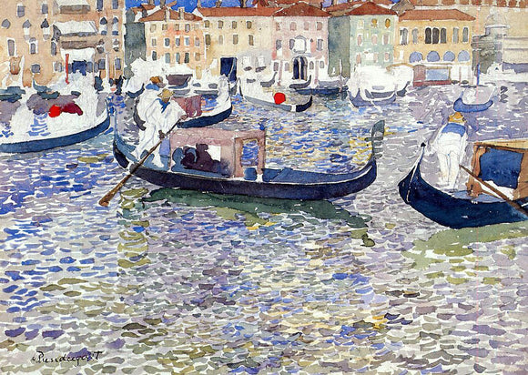  Maurice Prendergast Grand Canal, Venice - Art Print