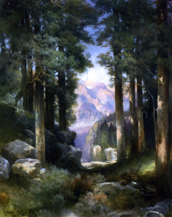  Thomas Moran Grand Canyon of the Colorado - Art Print