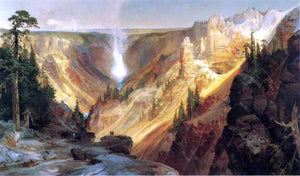  Thomas Moran Grand Canyon of the Yellowstone - Art Print
