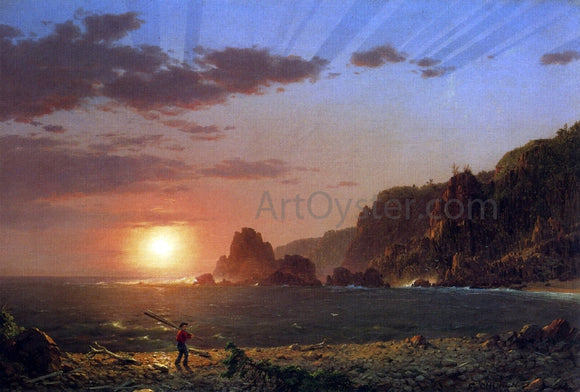  Frederic Edwin Church Grand Manan Island, Bay of Fundy - Art Print