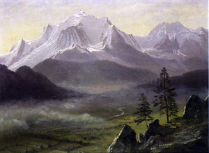  Albert Bierstadt Grand Tetons - Art Print