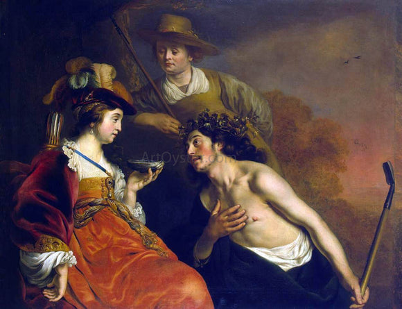  Jacob Adriaensz Backer Granida and Daifilo - Art Print