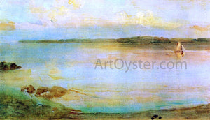  James McNeill Whistler Gray and Gold - The Golden Bay - Art Print