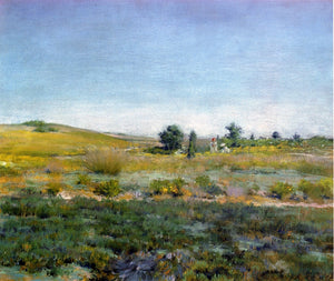  William Merritt Chase Gray Day in Spring (also known as Summer) - Art Print