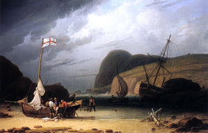  Robert Salmon Great Ormes Head, Near Liverpool - Art Print