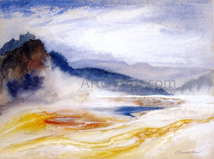  Thomas Moran Great Springs of the Firehole River - Art Print