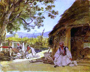  Karl Pavlovich Brulloff Greek Morning in Myraca - Art Print