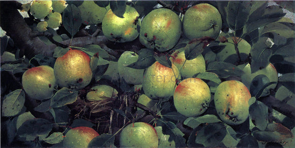  Joseph Decker Green Apples - Art Print