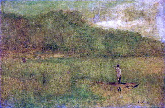  George Inness Green Marshes - Art Print