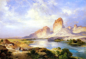  Thomas Moran Green River, Wyoming - Art Print