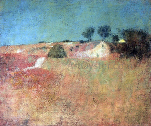  Charles Webster Hawthorne A Green Sky Landscape - Art Print