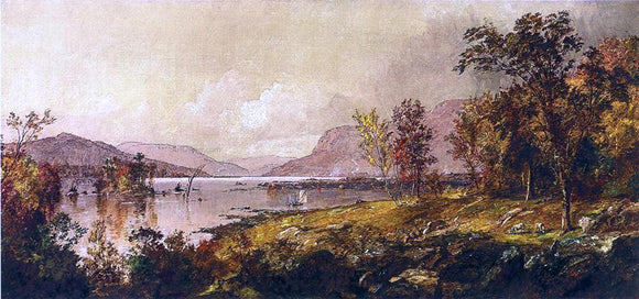  Jasper Francis Cropsey Greenwood Lake, New Jersey, in September - Art Print
