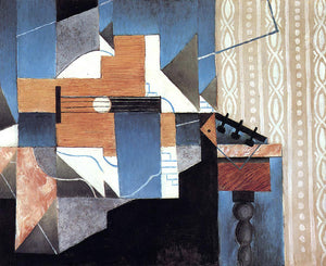 Juan Gris Guitar on the Table - Art Print