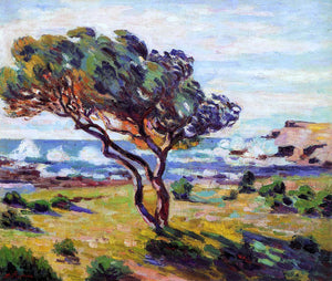  Armand Guillaumin Gust of Wind, le Brusc - Art Print