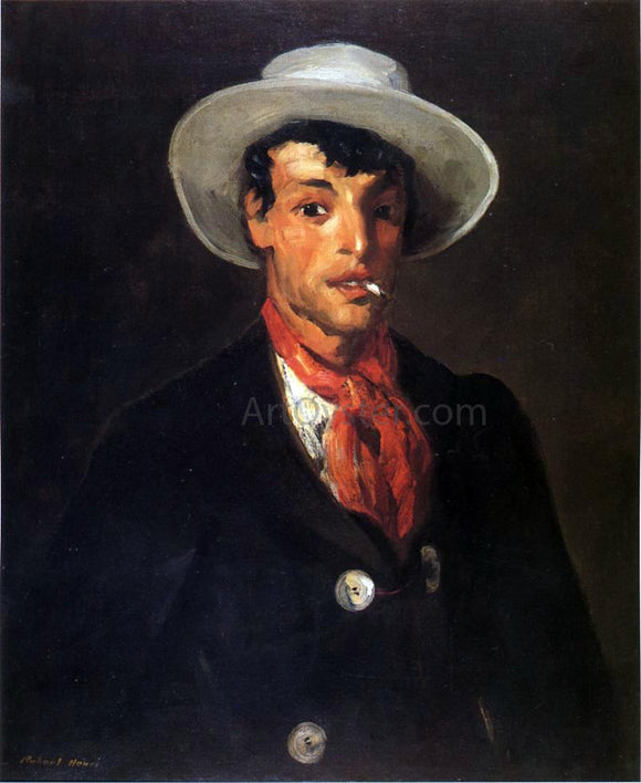  Robert Henri Gypsy with Cigarette - Art Print