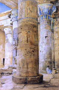  Henry Roderick Newman Hall of Columns, Philae - Art Print