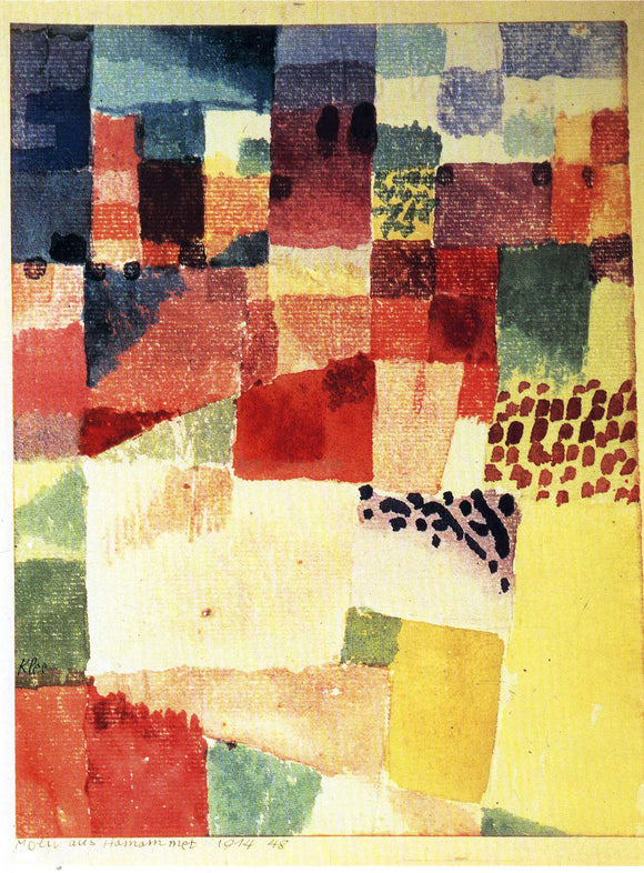  Paul Klee Hammamet - Art Print