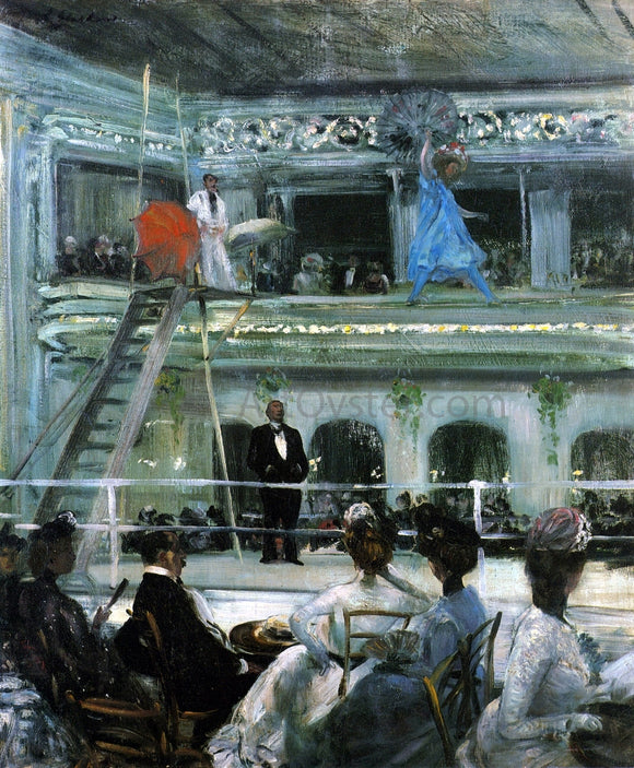  William James Glackens Hammerstein's Roof Garden - Art Print