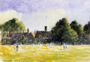  Camille Pissarro Hampton Court Green - Art Print