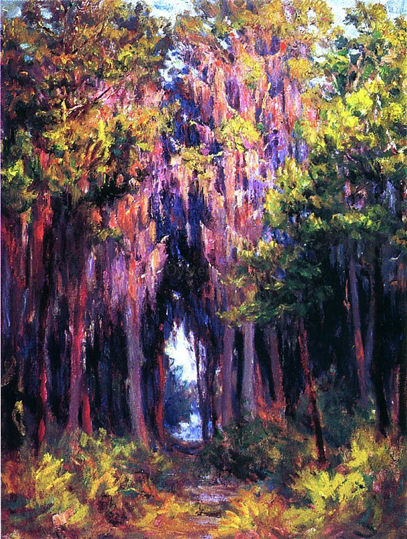  John Ottis Adams Hanging Moss, St. Petersburg - Art Print