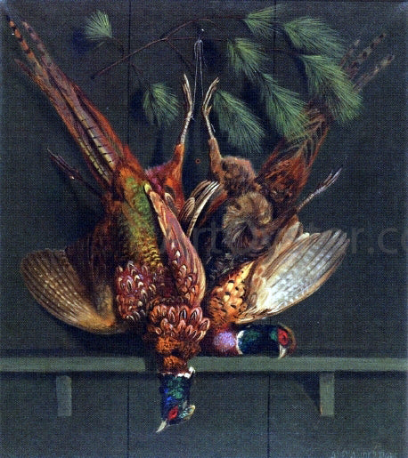  Alexander Pope Hanging Pheasants - Art Print