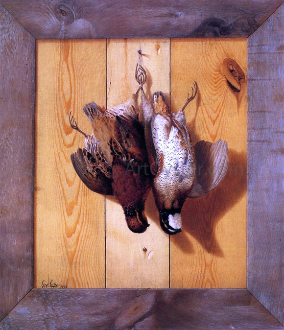  George Cope Hanging Quail - Art Print