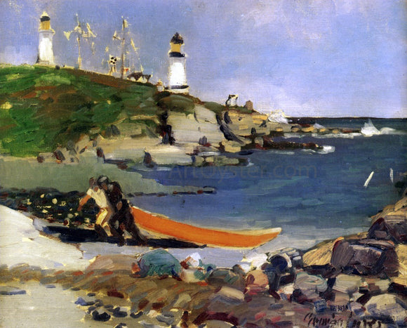  George Luks Hannaford's Cove - Art Print