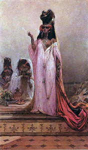  Georges Victor Clairin Harem Woman - Art Print