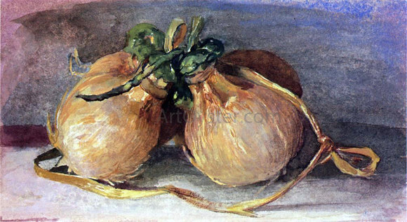  John La Farge Hari, Bundle of Cocoanuts, Showing Tahitian Manner of Preparing and Tying Them - Art Print