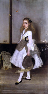  James McNeill Whistler Harmony in Grey and Green: Miss Cicely Alexander - Art Print
