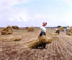  Victor Gabriel Gilbert Harvest - Art Print