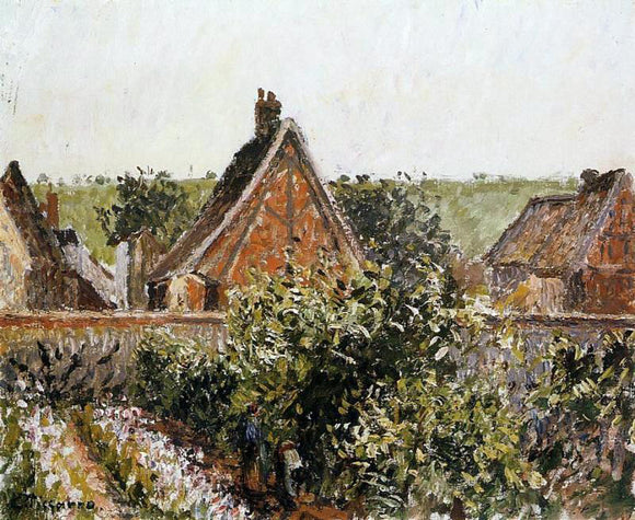  Camille Pissarro Harvest in the Orchard, Eragny - Art Print