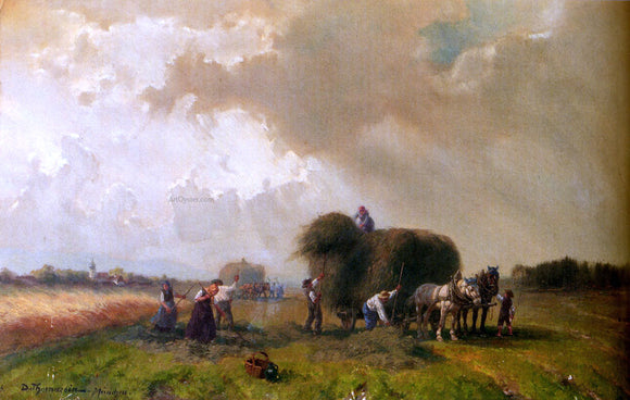  Desire Thomassin Harvest Time - Art Print