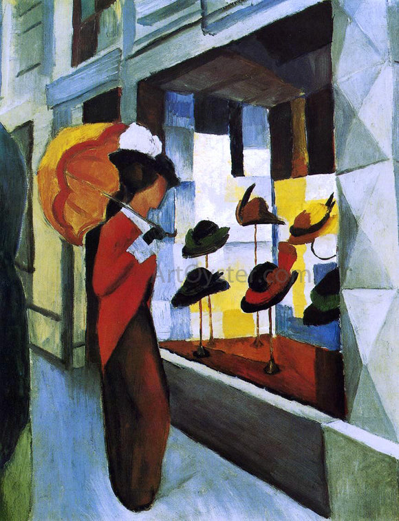  August Macke Hat Shop - Art Print