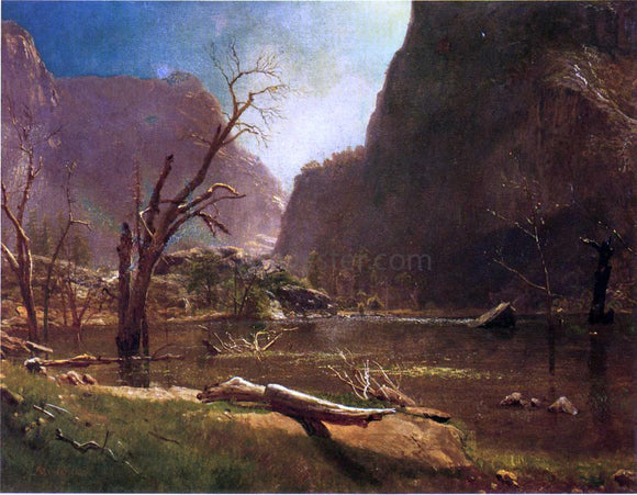  Albert Bierstadt Hatch-Hatchy Valley, California - Art Print