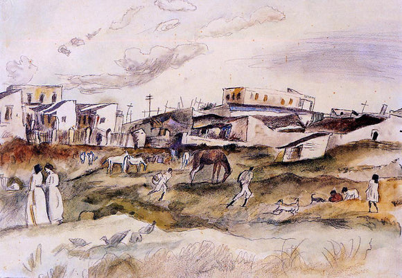  Jules Pascin Havana Street - Art Print